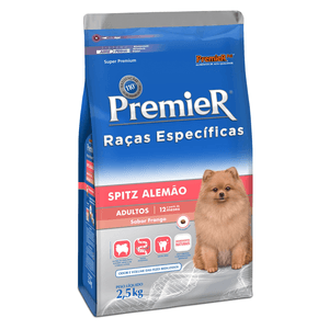 Ração Seca Premier Pet Raças Especificas Cães Adultos Spitz Alemão - 2,5Kg