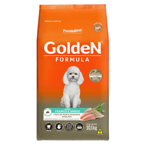 Ração Seca Golden Fórmula Cães Adultos  Mini Bits Frango E Arroz - 10,1Kg