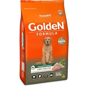 Ração Seca Golden Fórmula Cães Adultos  Frango - 20Kg
