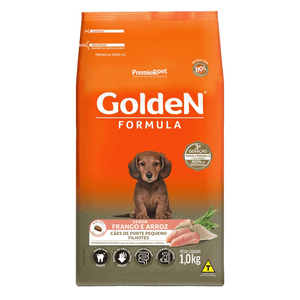 Ração Seca Golden Fórmula Cães Filhotes Mini Bits Frango E Arroz - 1Kg