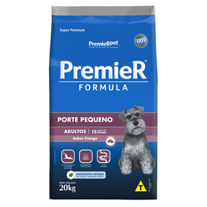 Ração Seca Premier Pet Fórmula Cães Adultos Raças Pequenas - 20Kg