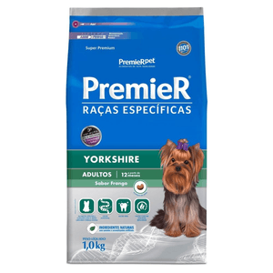Ração Seca Premier Pet Raças Especificas Cães Adultos Yorkshire - 1Kg
