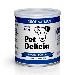 Pet Delícia Hipercalórica Para Cães Em Recuperação - 320G