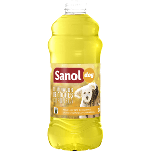 Sanol Eliminador De Odores Citronela - 2Lts