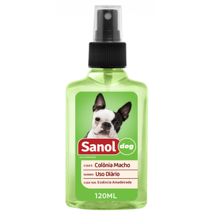 Colônia Sanol Dog Para Machos - 120Ml
