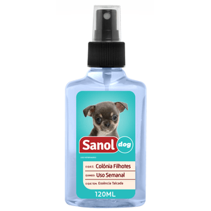 Colônia Sanol Para Filhotes - 120Ml