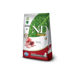 Ração Seca Nd Prime Canine Puppy Raças Medias Frango - 10,1Kg