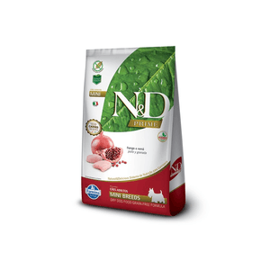 Ração Seca Nd Prime Canine Puppy Raças Mini Frango - 10,1Kg