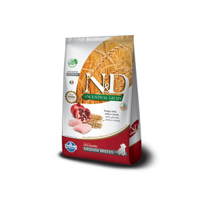 Ração Seca N&D Ancestral Canine Puppy Medium Frango - 10,1Kg
