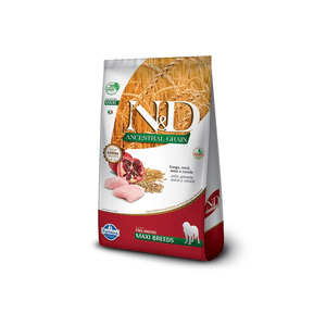 Ração Seca N&D Ancestral Canine Adultos  Maxi Frango - 10,1Kg