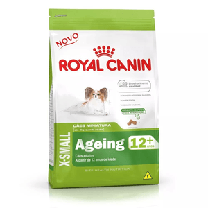 Ração Seca Royal Canin X-Small Ageing 12+ Para Cães Adultos E Idosos De Porte Miniatura Com 12 Anos Ou Mais - 1 Kg