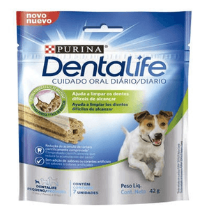 Nestlé Purina Dentalife Petisco Para Cães Adultos  Raças Pequenas Frango - 42G