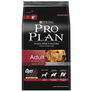 Nestlé Purina Pro Plan Ração Seca Para Cães Adultos  Raças Médias Frango - 15 Kg