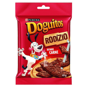 Doguitos Para Cães Bifinho Carne - 65G