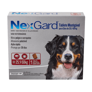 Antipulgas E Carrapatos Nexgard Cães C/1 - De 25-50Kg
