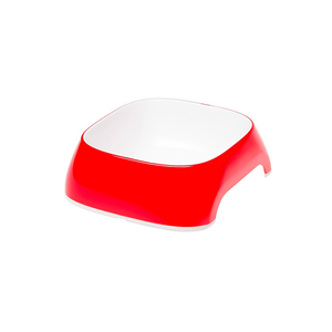 Comedouro Ferplast Glam Plástico - Vermelho