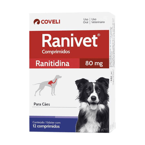 Antiácido Coveli Ranivet - 12 Comprimidos