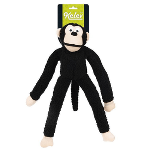 Mordedor Pelúcia Macaco Kelev Preto - G