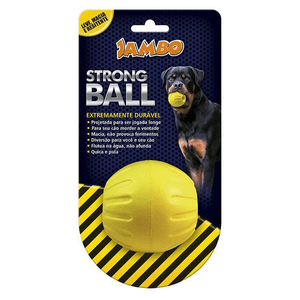 Bola Strong Ball Amarela Pequeno Jambo - Amarela P