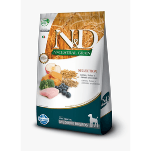 Ração Seca Nd Ancestral Selection Canine Adultos Medium - 15Kg