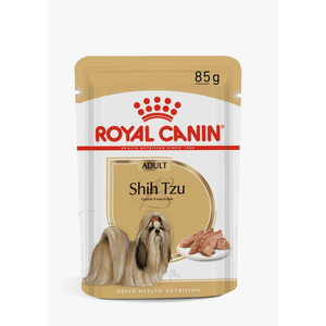 Ração Úmida Royal Canin Sachê Para Cães Adultos Da Raça Shih Tzu - 85 G