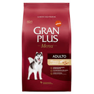 Ração Seca Gran Plus Cães Adultos  Frango E Arroz - 15Kg