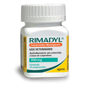 Zoetis Rimadyl Anti-Inflamatório Não Esteróeide Para Cães - 14 Comprimidos