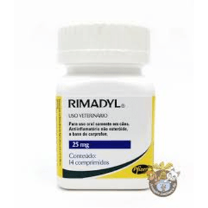 Zoetis Rimadyl Anti-Inflamatório Não Esteróeide Para Cães - 14 Comprimidos