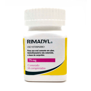 Zoetis Rimadyl Anti-Inflamatório Não Esteróeide Para Cães - 14 Comprimidos