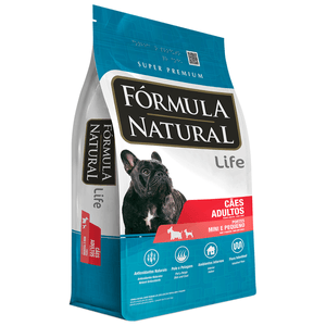 Ração Seca Fórmula Natural Life Super Premium Cães Adultos Raças Mini E Pequena - 1Kg