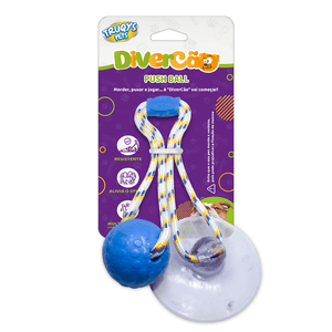 Brinquedo Truqys Petpush Ball Pet Medio - Azul