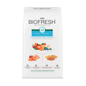 Ração Biofresh Sp Adultos  Porte Medio - 10,1Kg