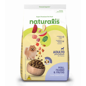 Naturalis Peru, Frango & Frutas Adultos  Pequeno Porte - 2,5Kg