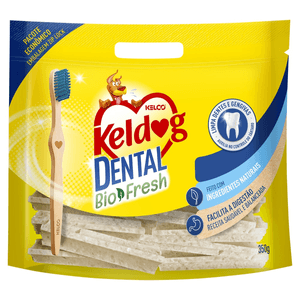 Keldog Osso Dental Bio Para Cães  Tradicional Y - 350G