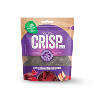 Natural Crips Chips Fígado Maça E Beterraba - 100G