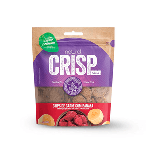 Natural Crisp Chips Carne Com Banana - 100G