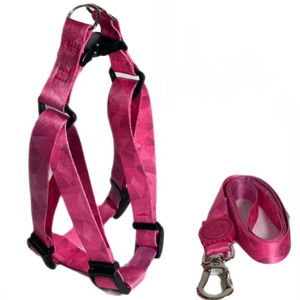 Peitoral Americano Diamond Rosa Poliester - M