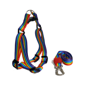 Peitoral Americano Arco Iris Poliester -   M