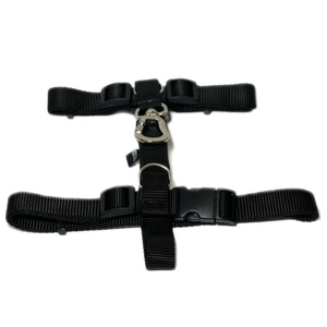 Peitoral H Preto Nylon - G