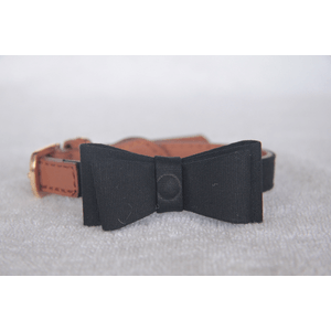 Coleira Zooland Para Cachorros Modelo 1516-3P - Laço Preto
