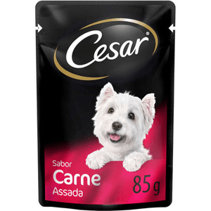 Cesar Sache Adultos Carne Assada Ao Molho 85G