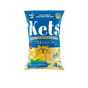 Granulado Sanitário Kets Premium - 4Kg