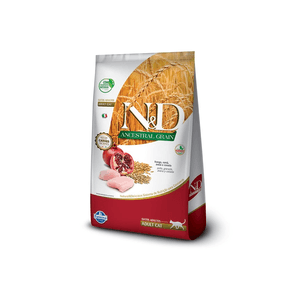 Ração Seca Nd Ancestral Feline Adultos  Frango - 1,5Kg