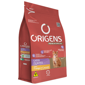 Ração Seca Origens Premium Especial Frango E Cereais Gatos Filhotes - 10,1Kg