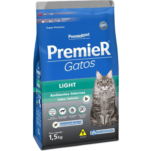 Ração Seca Premiet Pet Amb Int Gatos Adultos Light Salmão - 1,5Kg