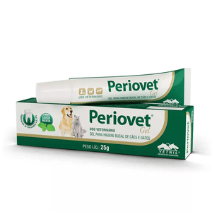 Gel Para Higiene Bucal Vetnil Periovet Gel - 25G