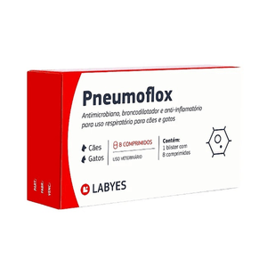 Antibiotico Pneumoflox - 8 Comprimidos