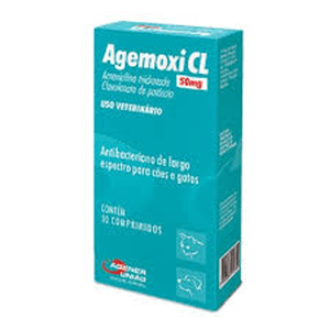 Antibiotico Agemoxi Cl  - 10 Comprimidos