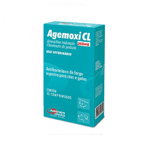 Antibiotico Agemoxi Cl  - 10 Comprimidos