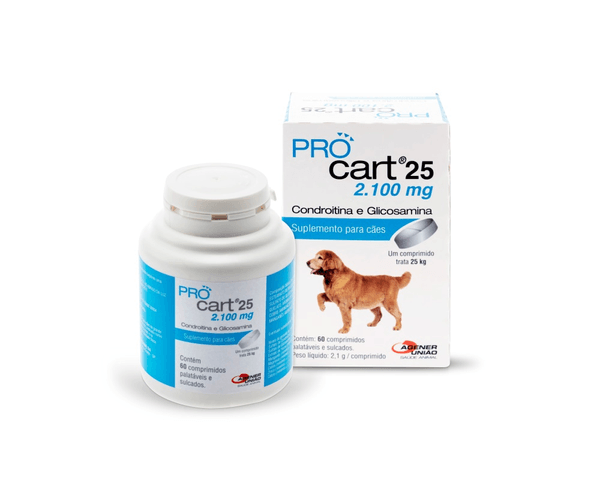 Procart 25 - 60 Comprimidos - American Pet